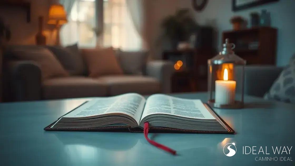 Importância da leitura bíblica diária