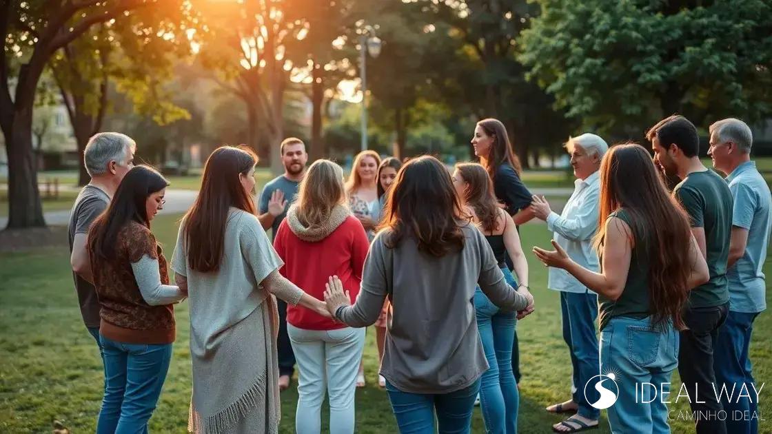 Como a comunidade apoia sua fé