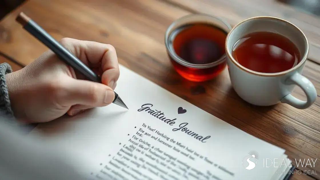 Dicas práticas para ser grato diariamente