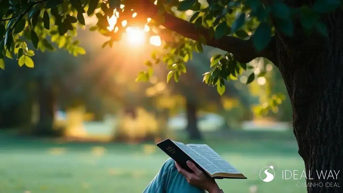 Como os ensinamentos bíblicos transformam vidas