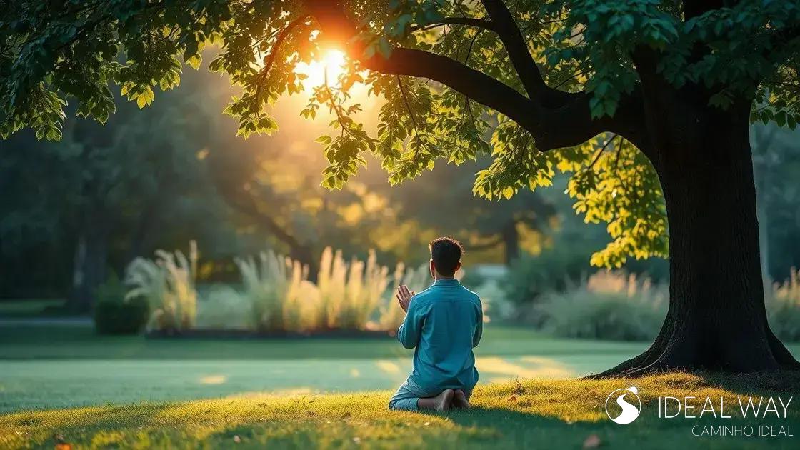 A oração como princípio espiritual fundamental