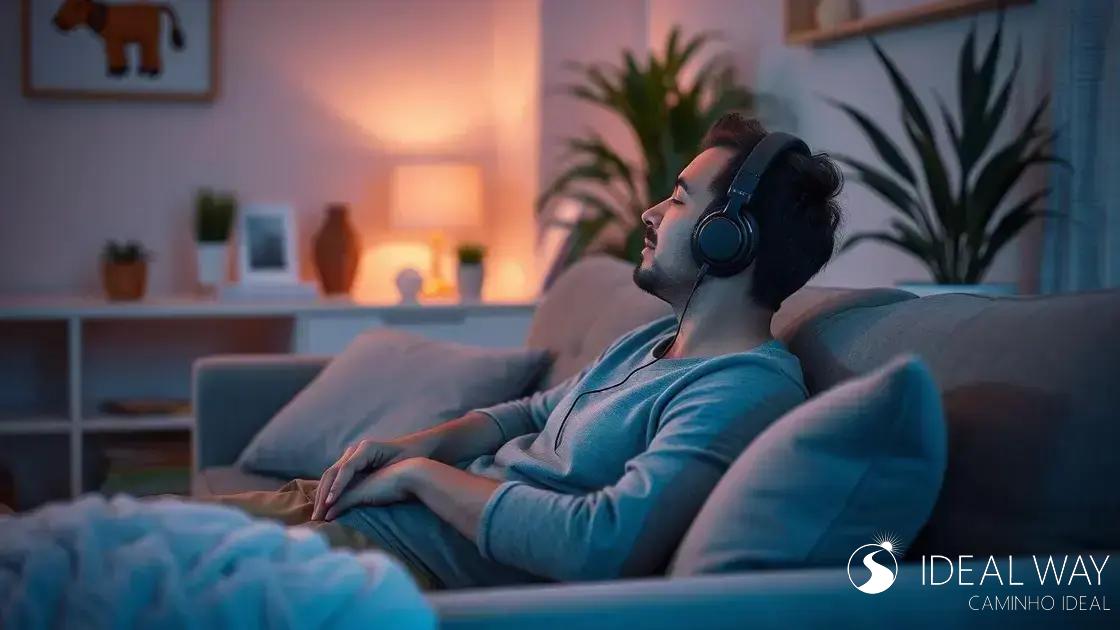 A música como terapia para o estresse