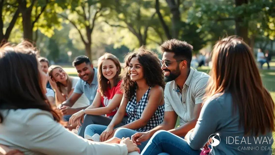 O papel da comunidade na vivência do presente