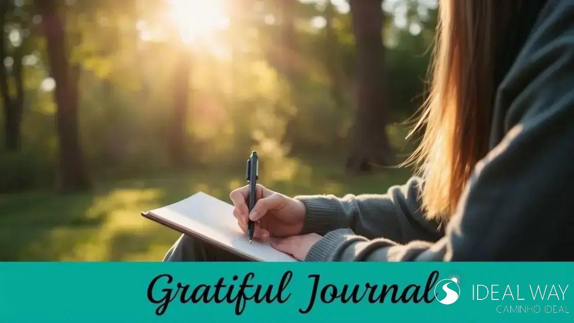 Como cultivar momentos de gratidão