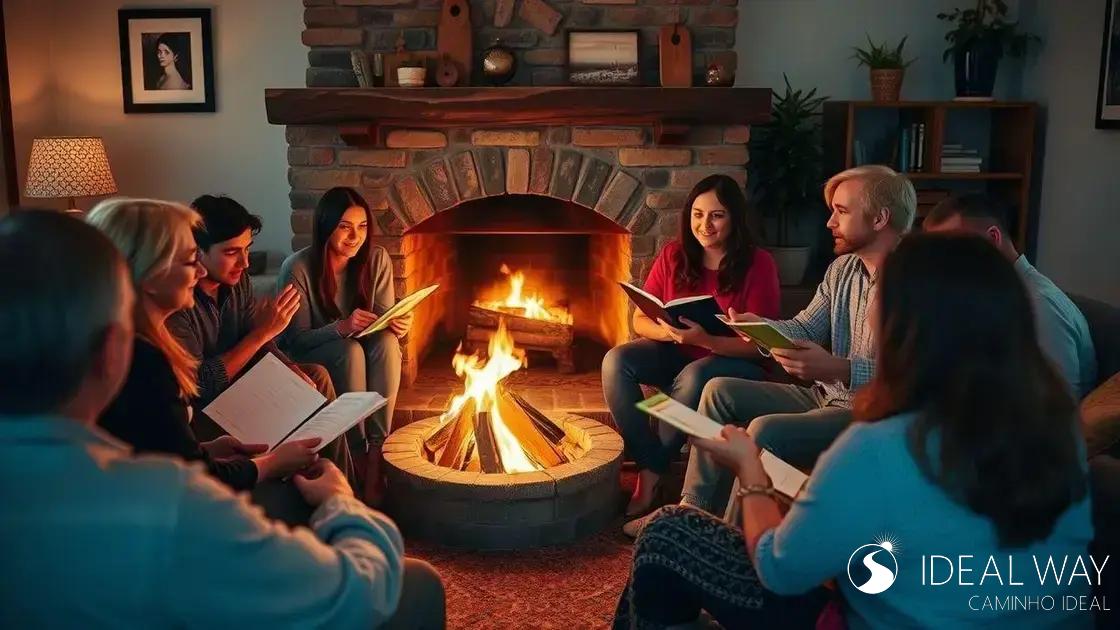 Compartilhar experiências de fé pessoais