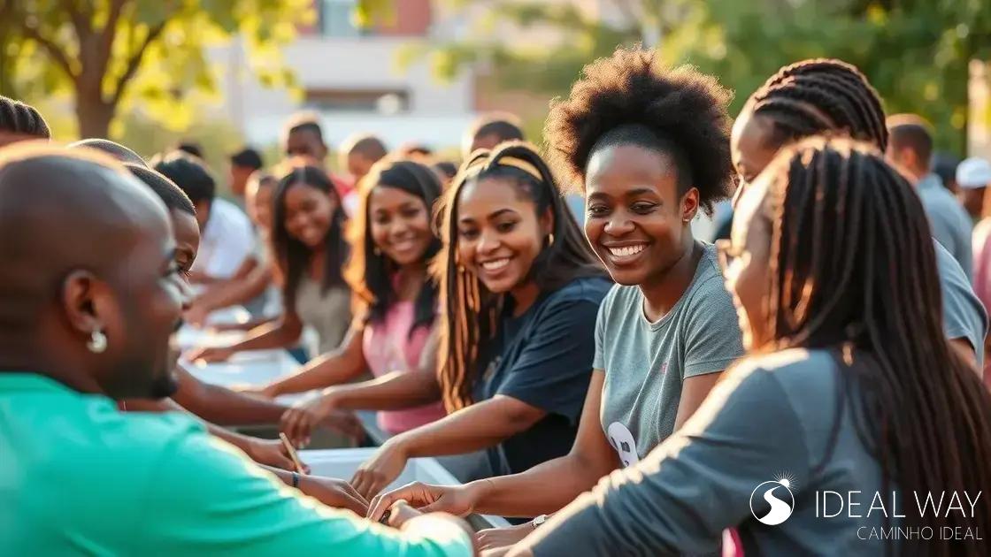 Impactos do compartilhamento da fé na comunidade