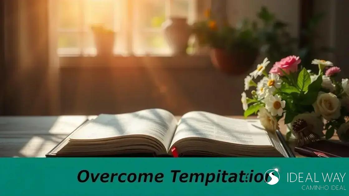Como utilizar a Palavra de Deus para vencer a tentação