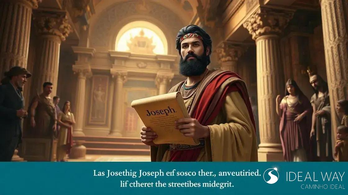 O exemplo de José: integridade em situações difíceis