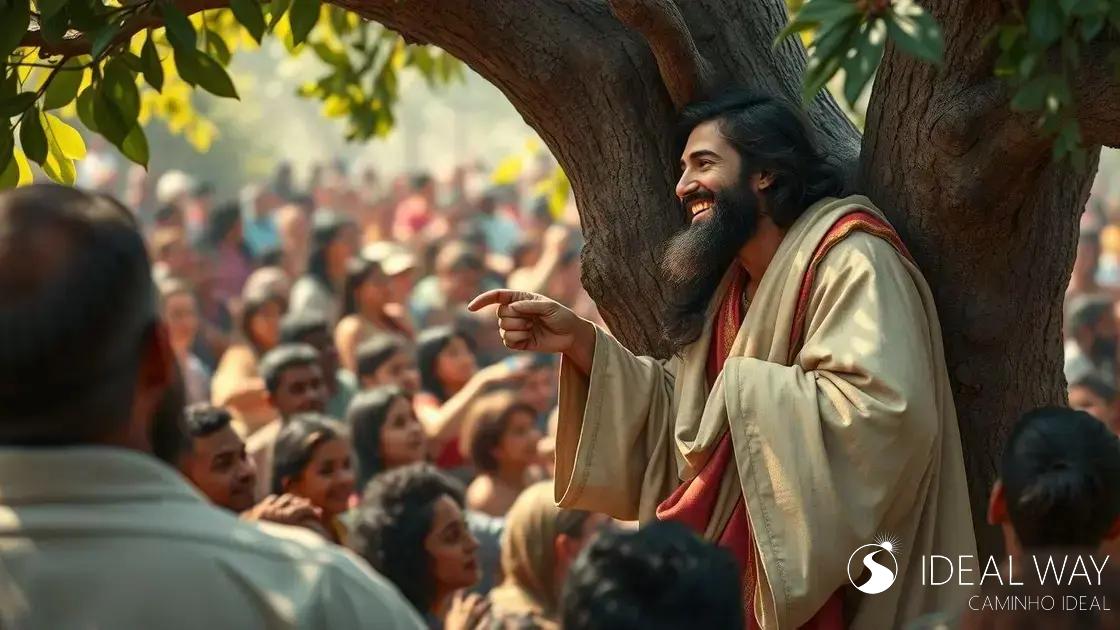 O encontro transformador de Zaqueu com Jesus