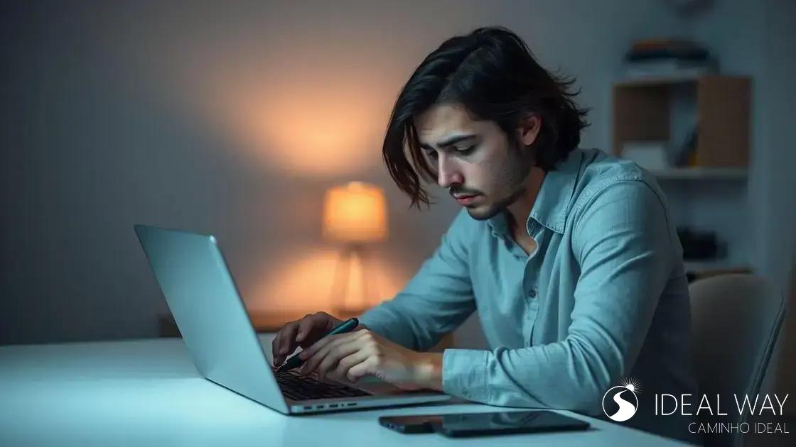 Identificando os sinais de alerta