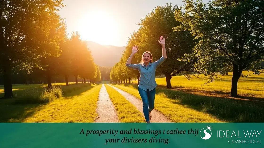 A prosperidade que resulta da obediência a Deus