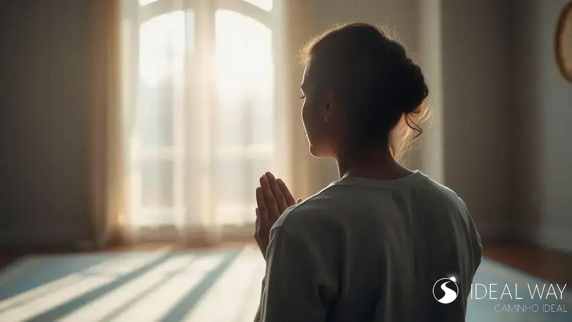 Como a oração fortalece a santificação?