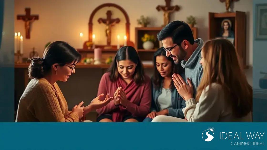 Laços de fé: a união em Cristo