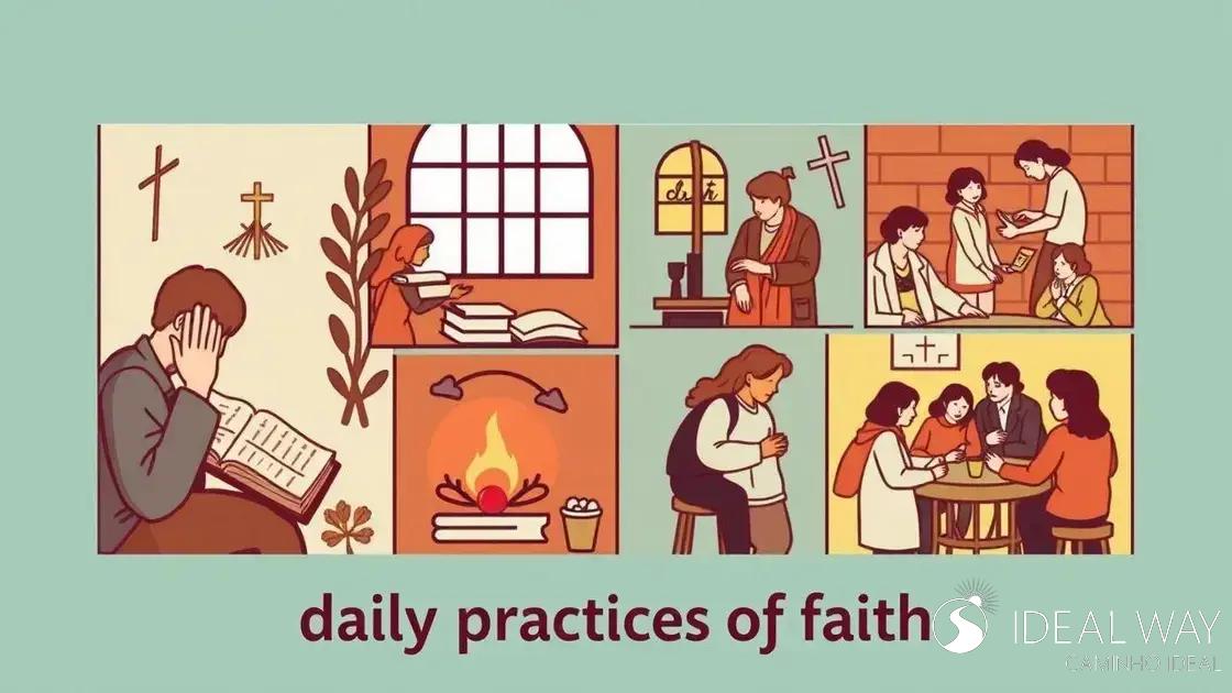 Caminhando em fé: práticas para o dia a dia