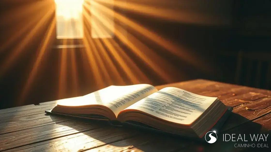 Como a Escritura traz vida e energia