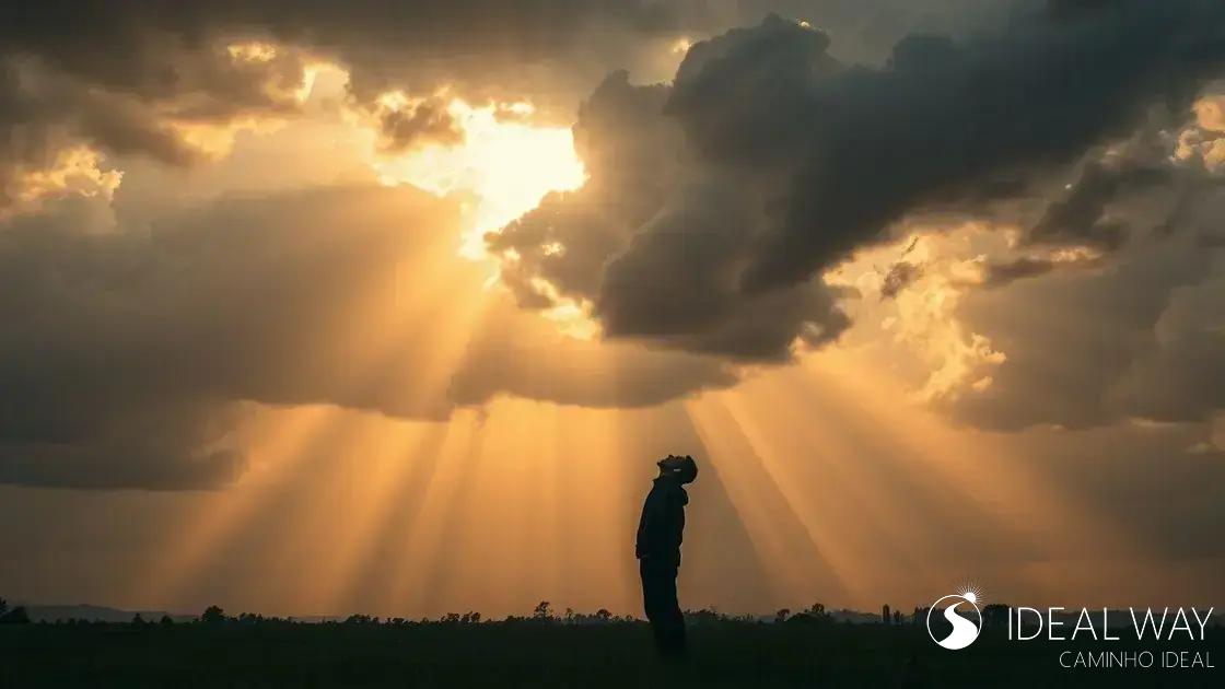 Como a fé traz esperança em tempos sombrios