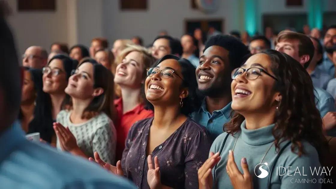 Experiências de transformação por meio do culto