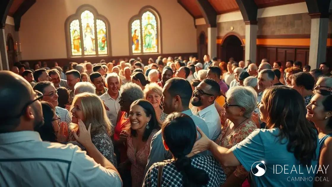 O poder da comunhão cristã nas celebrações