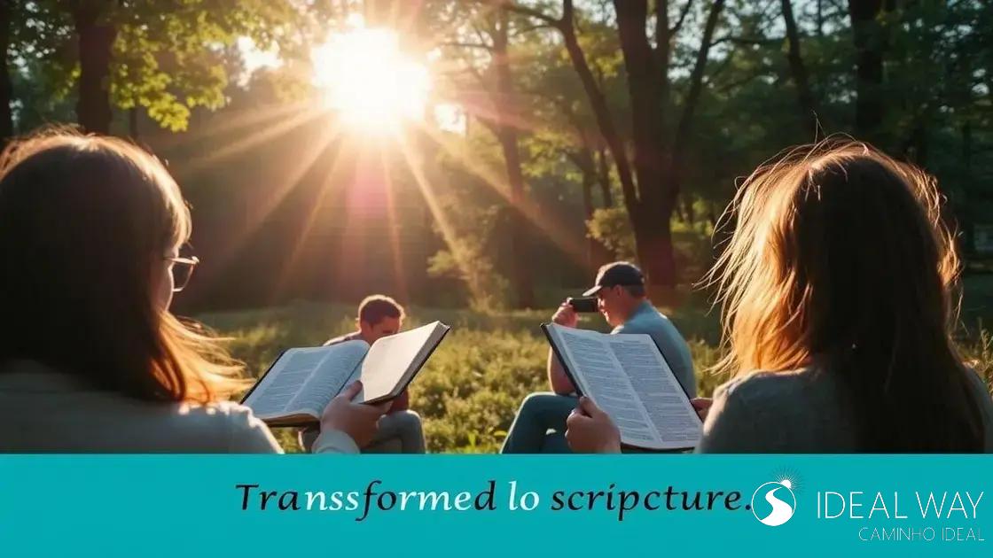 Como a Palavra transforma nossas vidas